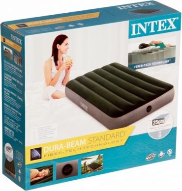 Intex 64107 Nafukovací poste Twinl Dura-Beam Prestige Downy 99x191x25 cm - obrázek 3