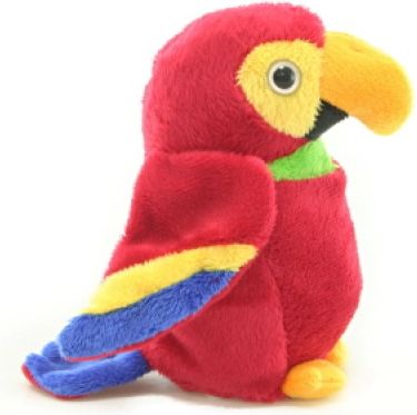 Plyš papoušek - obrázek 1