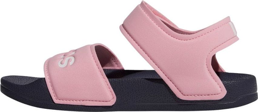 Adidas dívčí sandály ADILETTE SANDAL K 33 růžová - obrázek 1