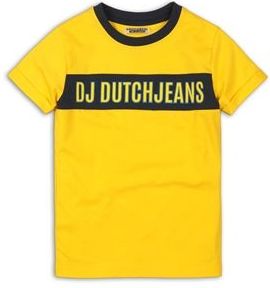 DJ-Dutchjeans chlapecké tričko TD2218 122 žlutá - obrázek 1