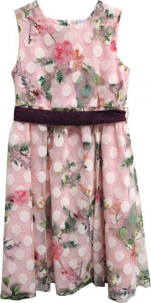 Topo dívčí šaty 98, růžová - obrázek 1