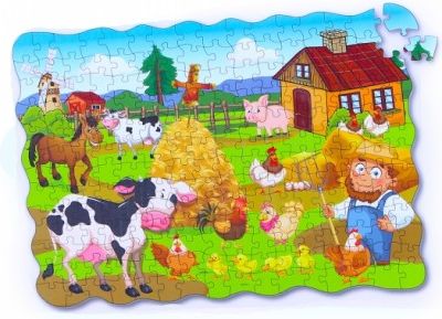 Puzzle farma 208 ks, 90x64 cm