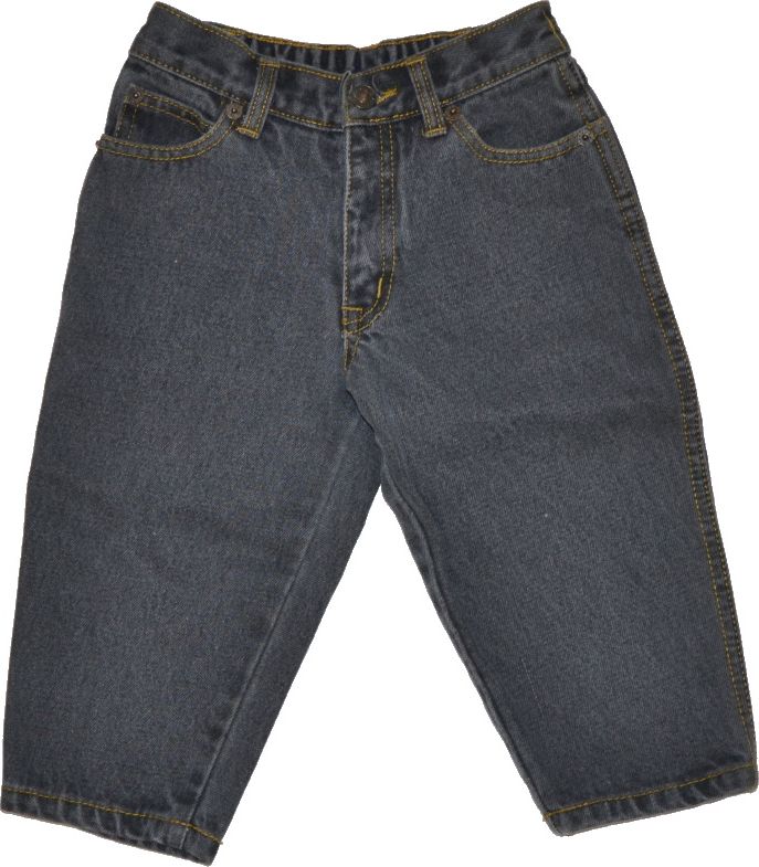 Dětské riflové kalhoty Summy černé velikost 98 - obrázek 1