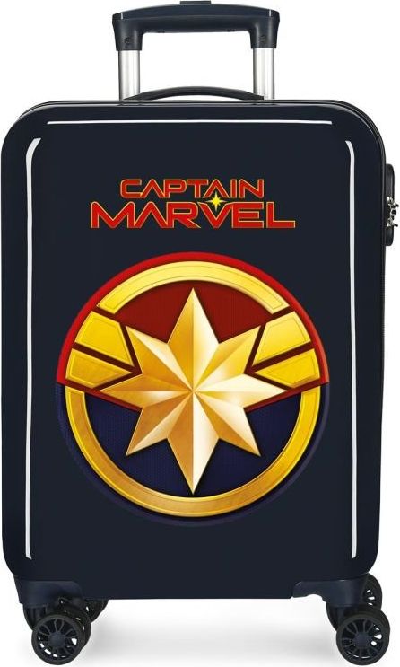 JOUMMABAGS ABS Cestovní kufr Captain Marvel ABS plast, objem 34 l - obrázek 1