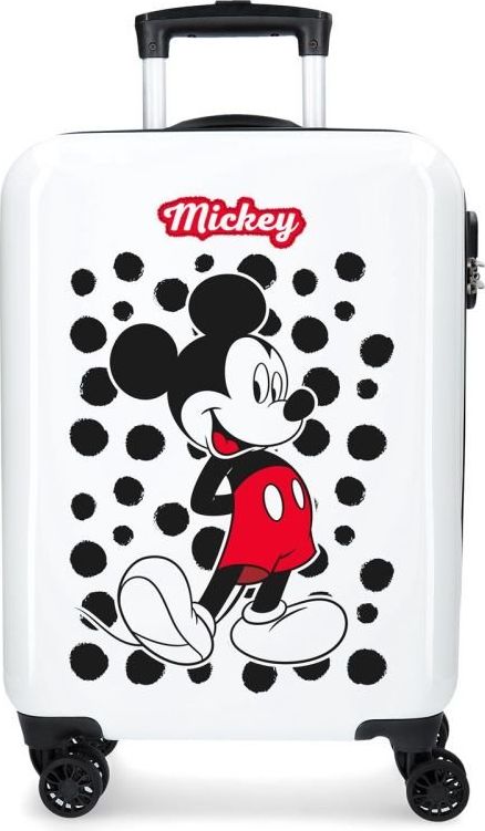 JOUMMABAGS ABS Cestovní kufr Mickey Enjoy the Day Dots ABS plast, objem 34 l - obrázek 1