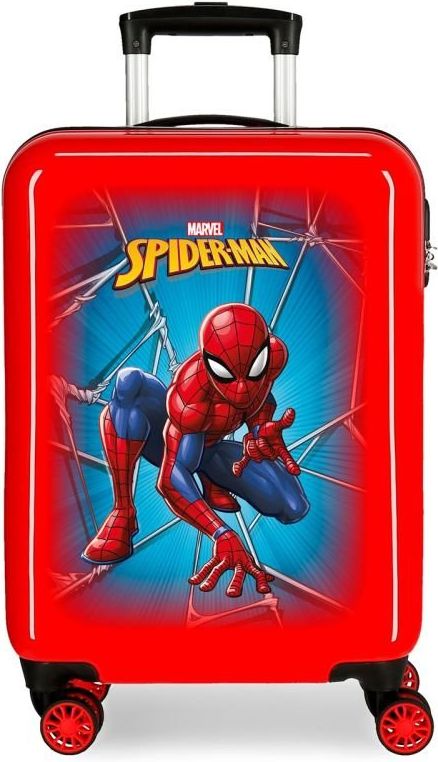 JOUMMABAGS ABS Cestovní kufr Spiderman Black ABS plast, objem 34 l - obrázek 1