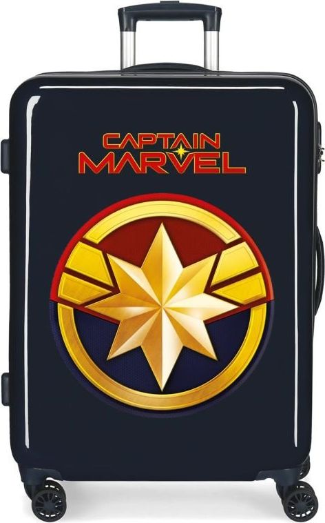 JOUMMABAGS ABS Cestovní kufr Captain Marvel ABS plast, objem 70 l - obrázek 1