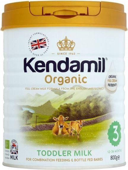 Kendamil batolecí BIO mléko 3 (800 g) - obrázek 1