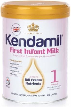 Kendamil kojenecké mléko 1 (900 g) nová receptura - obrázek 1
