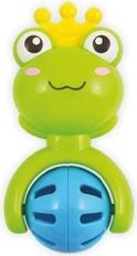 Chrastítko dětské - ŽABKA zelená - BabyMix - obrázek 1