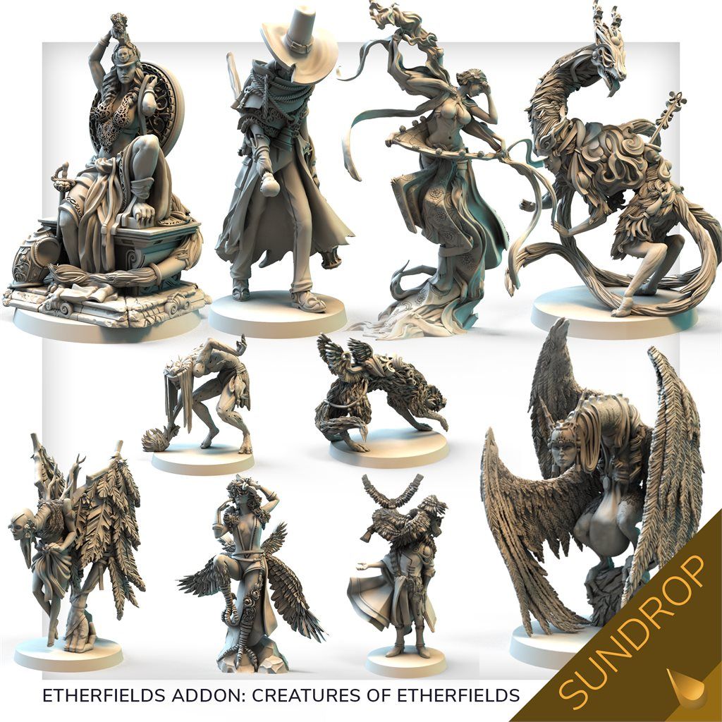 Awaken Realms Etherfields - Creatures of Etherfields (Sundrop) - obrázek 2