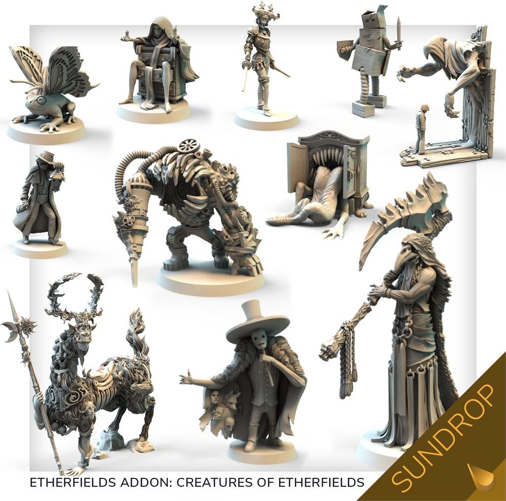 Awaken Realms Etherfields - Creatures of Etherfields (Sundrop) - obrázek 3
