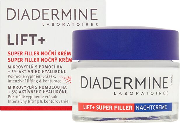 Diadermine Noční krém pro vyplnění vrásek Lift+ Super Filler  50 ml - obrázek 1