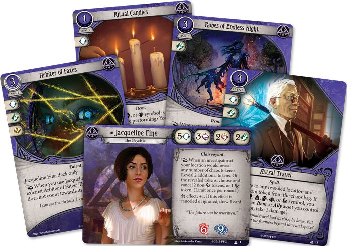 FFG Arkham Horror LCG: Jacqueline Fine Investigator Deck - obrázek 2