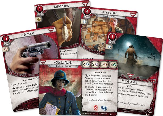 FFG Arkham Horror LCG: Stella Clark Investigator Deck - obrázek 2