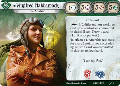 FFG Arkham Horror LCG: Winifred Habbamock Investigator Deck - obrázek 2