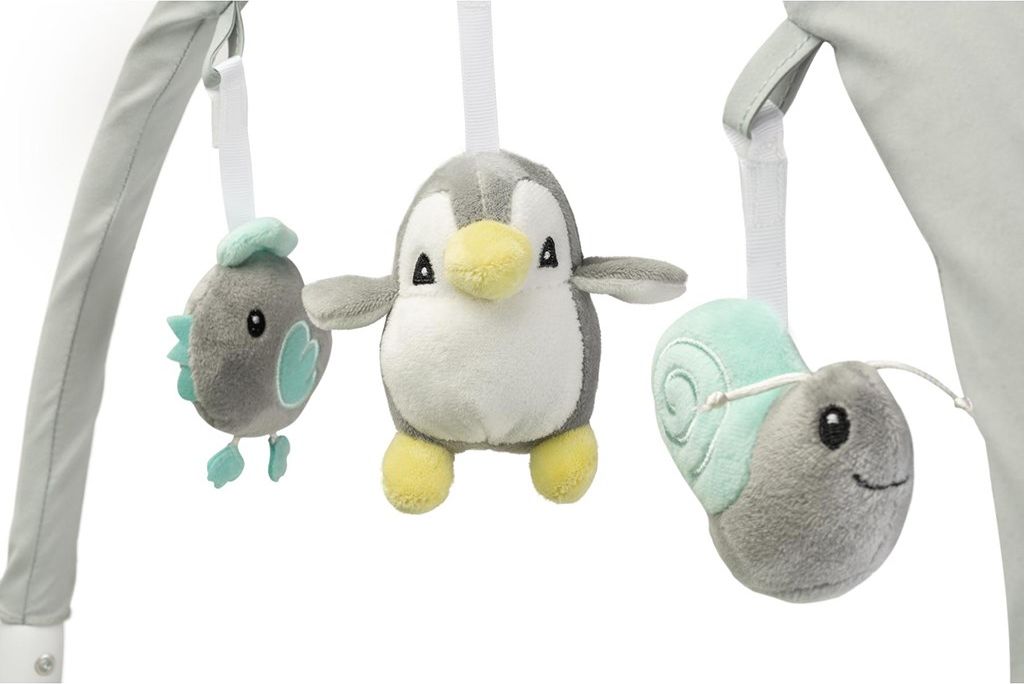 Dětská jídelní židlička 3v1 Caretero Kivi grey - obrázek 10