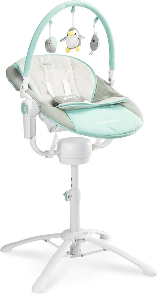 Dětská jídelní židlička 3v1 Caretero Kivi blue - obrázek 2