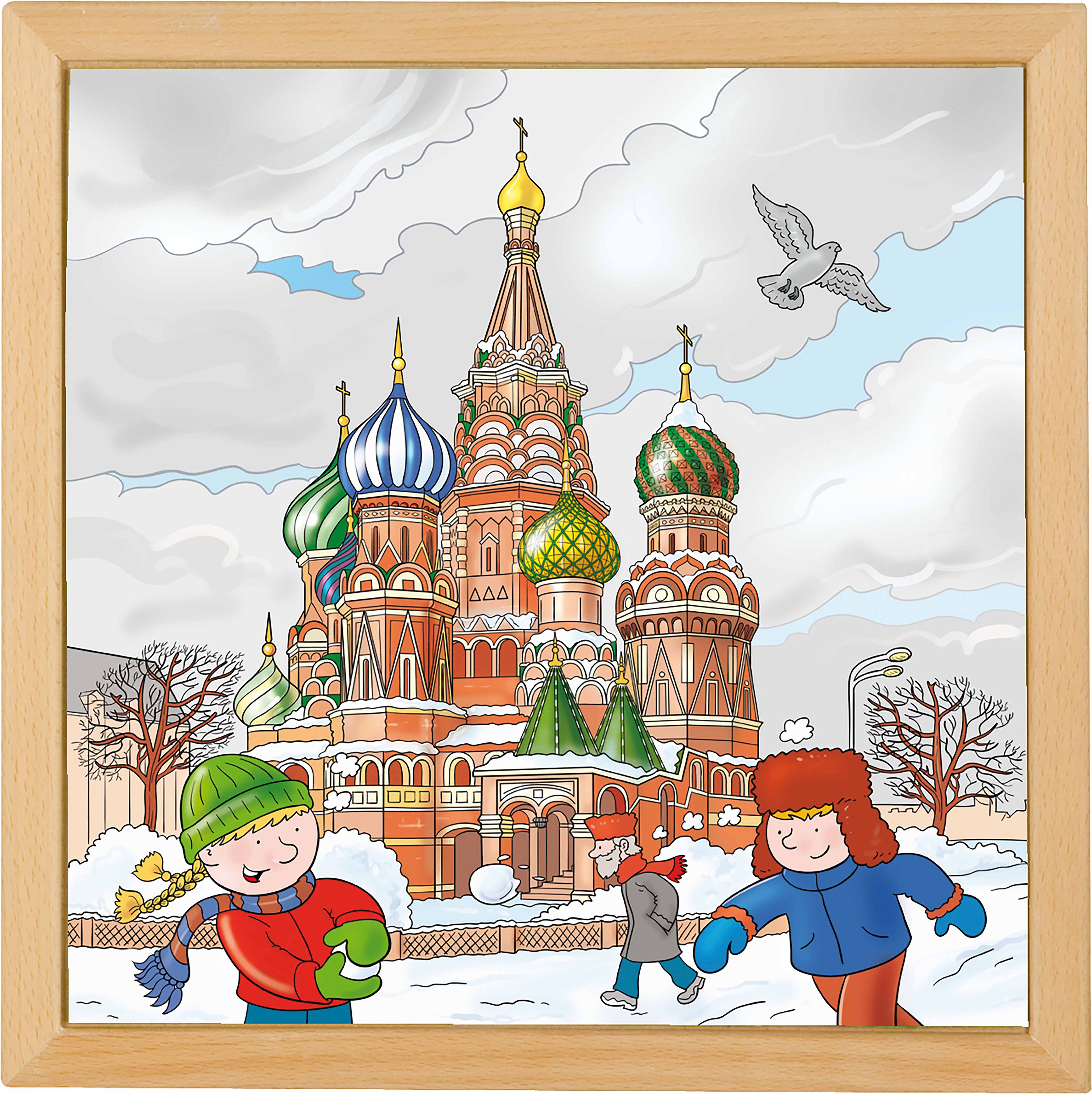 Educo E523258 European cities puzzle - Moscow - obrázek 1