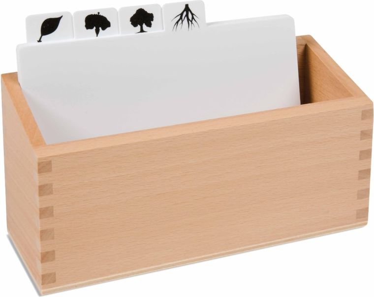 Nienhuis Montessori Botanické Puzzle: Dřevěná krabička - obrázek 1
