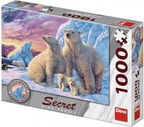 Lední medvědi 1000 secret collection Puzzle nové - obrázek 1