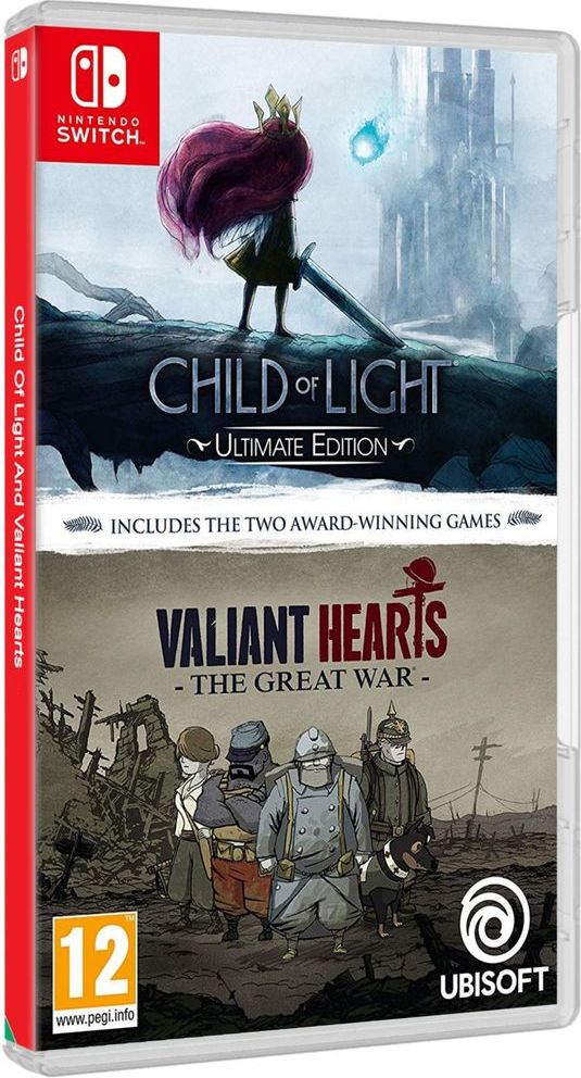 Child Of Light + Valiant Hearts: The Great War (Double Pack) Switch - obrázek 1