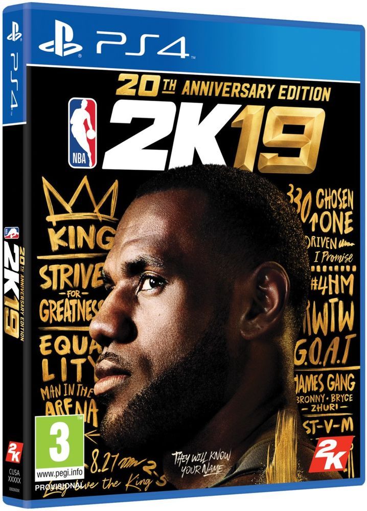 NBA 2K19 Anniversary Edition - PS4 - obrázek 1