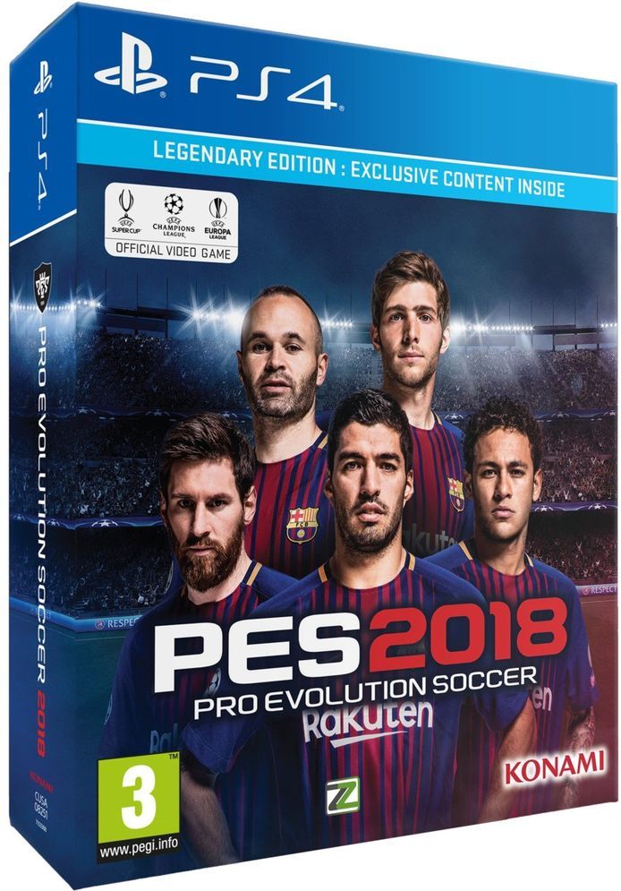 Pro Evolution Soccer 2018 Legendary Edition - PS4 - obrázek 1