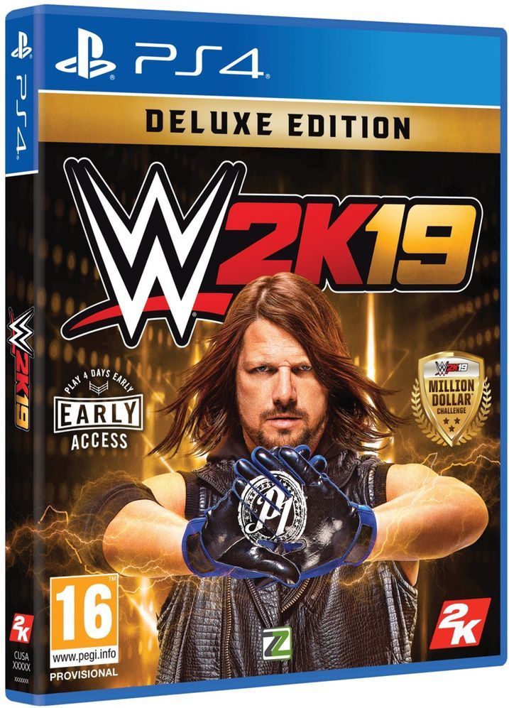 WWE 2K19 Deluxe Edition - PS4 - obrázek 1