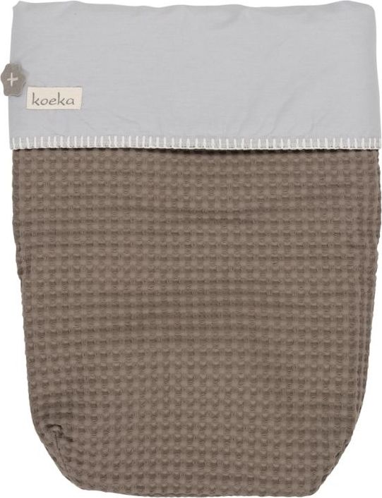 Nánožník na autosedačku Koeka Antwerp Taupe/Silver grey - obrázek 1