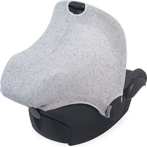 Stříška na autosedačku Jollein Confetti knit Grey - obrázek 2
