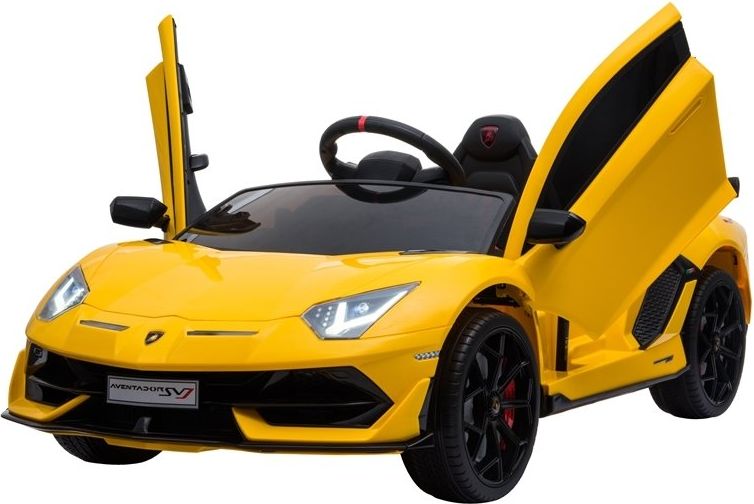Mamido  Dětské elektrické autíčko Lamborghini Aventador žluté  L-4122 - obrázek 1