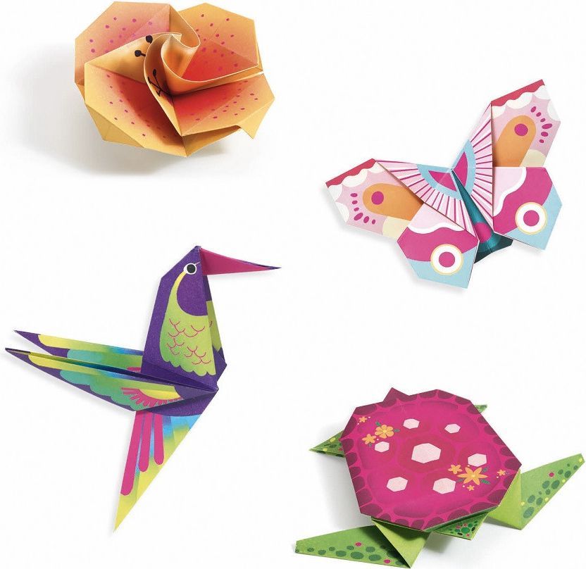 Djeco Origami neonové Tropy - obrázek 5