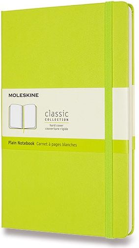 Moleskine Zápisník - tvrdé desky limetka A5, 120 listů  čistý - obrázek 1