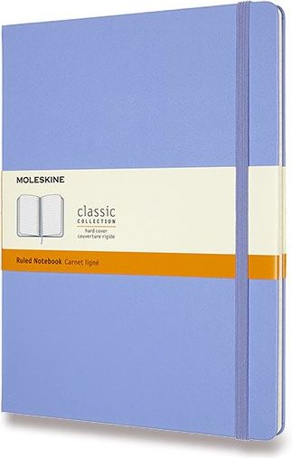 Moleskine Zápisník - tvrdé desky nebesky modrý B5, 96 listů  linkovaný - obrázek 1