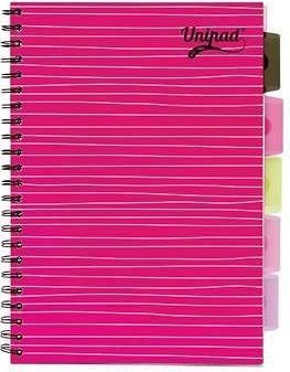 Blok "Unipad project book", A4, mix barev, linkovaný, 100 listů, spirálová vazba, PUKKA PA - obrázek 2