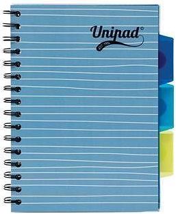 Blok "Unipad project book", A5, mix barev, linkovaný, 100 listů, spirálová vazba, PUKKA PA - obrázek 2