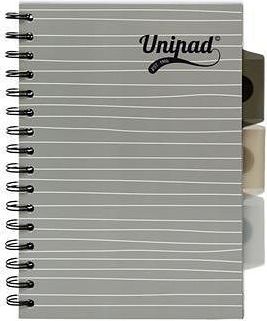 Blok "Unipad project book", A5, mix barev, linkovaný, 100 listů, spirálová vazba, PUKKA PA - obrázek 3