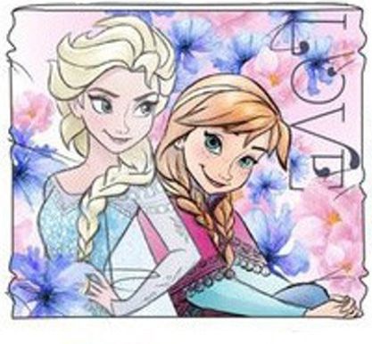 Sun City - Dívčí / dětský nákrčník Ledové království - Frozen Anna a Elsa - obrázek 1