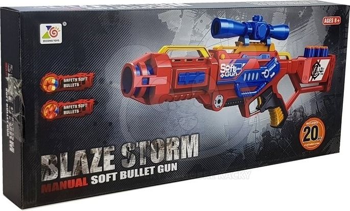 Pistole Blaze Storm s 20ti náboji - obrázek 2