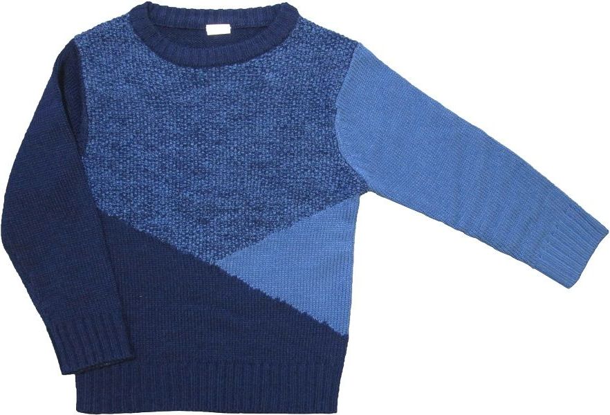 Carodel chlapecký svetr 110 modrá - obrázek 1