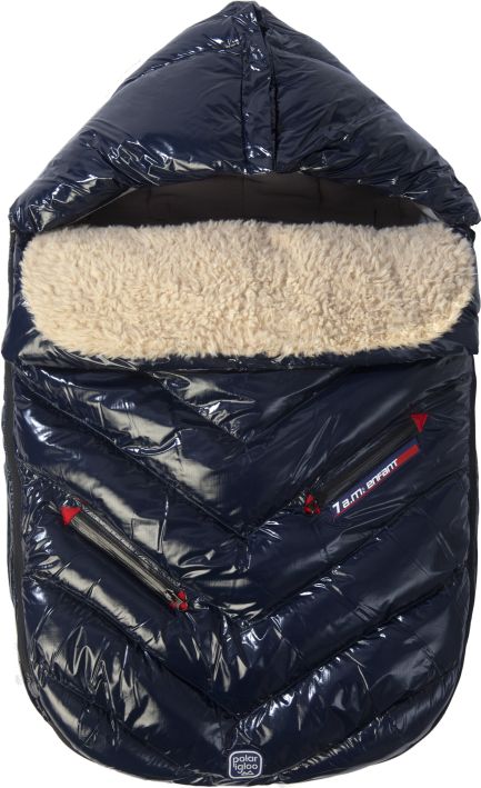 7 A.M. ENFANT Fusak 7AM Enfant Polar Igloo Oxford Blue - obrázek 1