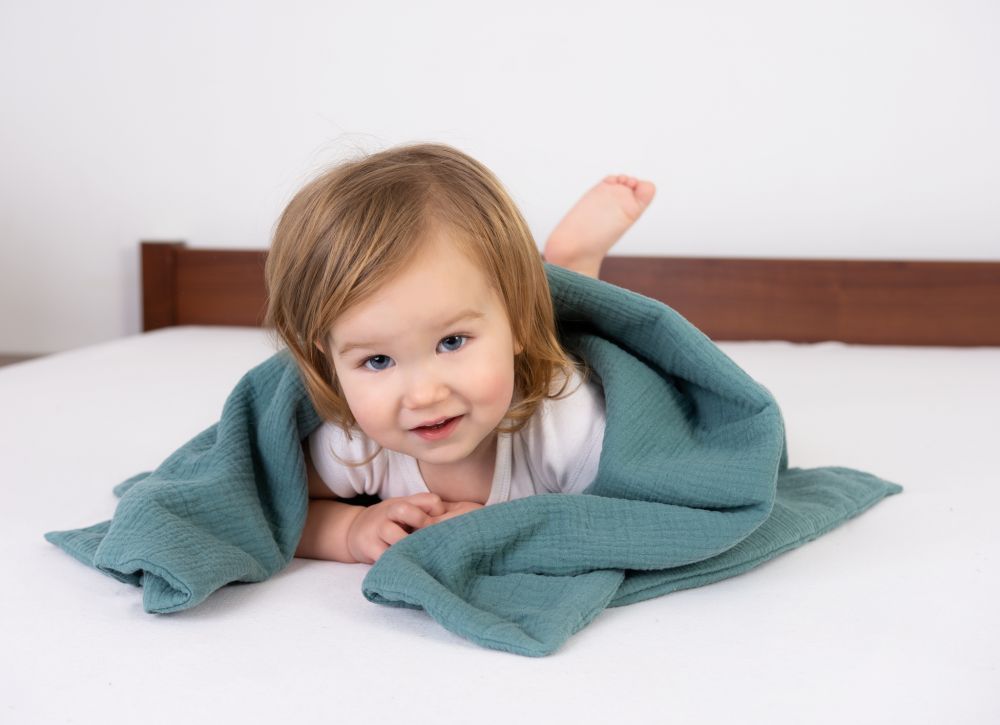 Dětská deka 75x100 cm Baby Matex Muslin 09 - obrázek 2