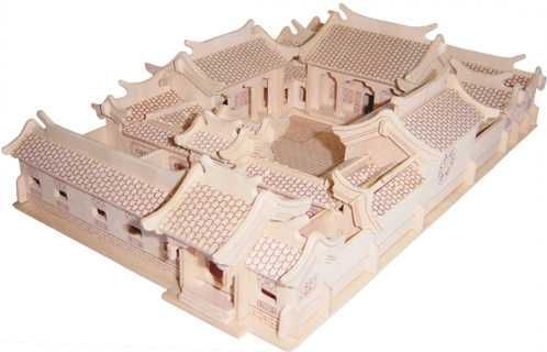 Woodcraft construction kit Woodcraft Dřevěné 3D puzzle císařský palác - obrázek 3