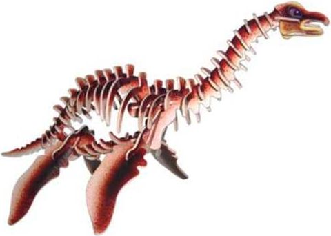 Woodcraft construction kit Woodcraft Dřevěné 3D puzzle Plesiosaurus - obrázek 3