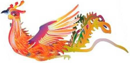 Woodcraft construction kit Woodcraft Dřevěné 3D puzzle Fénix - obrázek 3