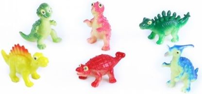 Dinosauři veselí, 6 ks v sáčku, 2 druhy - obrázek 1