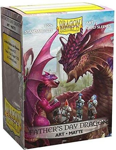 Dragon Shield Obaly na karty Dragon Shield Matte Art Sleeves - Fathers Day Dragon 2020 - 100 ks - obrázek 1