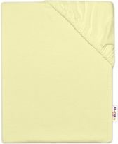 Prostěradlo dětské bavlna - NELLYS žluté - 120x60cm - obrázek 1