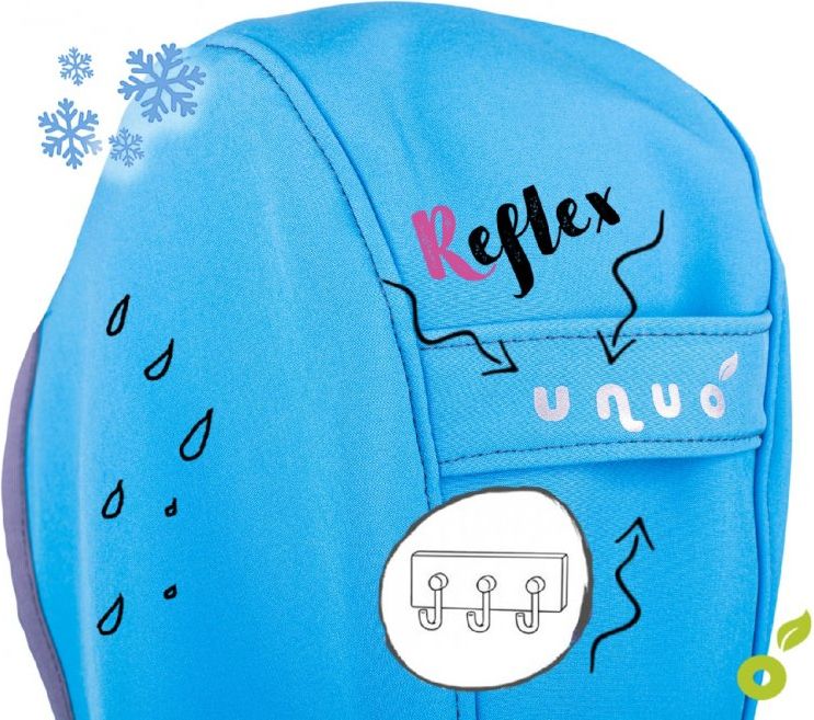 Unuo, Dětská softshellová bunda s fleecem, Ostružinová, Jednorožci Velikost (Size): 122/128 - obrázek 8
